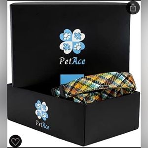 NWT 2pc PetAce pet collar and Keychain set. Blue/Orange and Red/Blue size XS